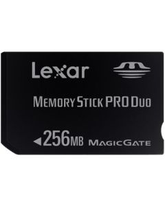 Lexar Media 256MB Memory Stick Duo Pro MSDP256-331