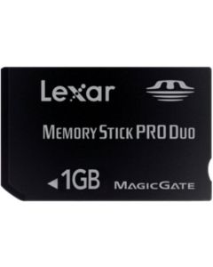 Lexar MSDP1GB-40-664 1 GB Platinum II Memory Stick Pro Duo (Retail Package)