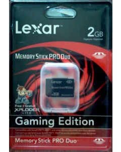 2GB Memorystick Pro Duo Gaming Edition MSDP2GB-40-658